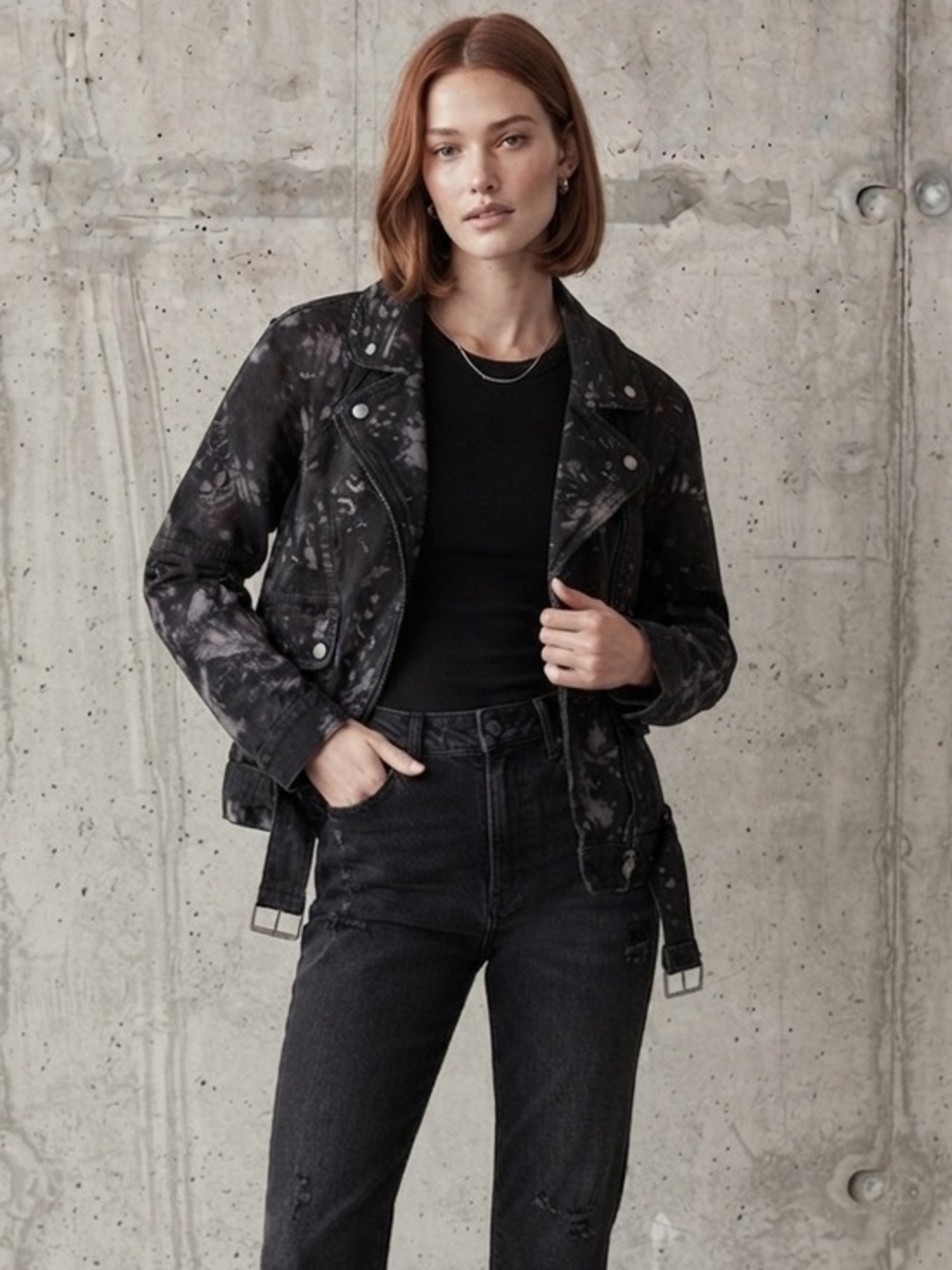 Aritzia Wilfred Black Linen & Cotton Blend Jacket Size Extra Extra Small XXS